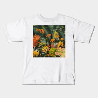 Great Barrier Reef Scene Kids T-Shirt